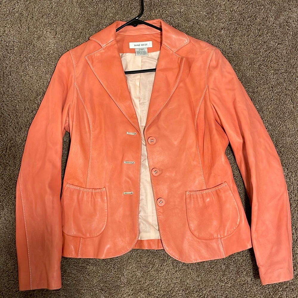 Nine West pink blazer